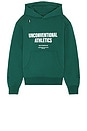 view 4 of 4 Unconventional Athletics Hoodie in Rain Forest