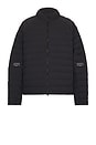 view 1 of 3 Rec Insulated Ripstop Jacket in Black & Dark Taupe
