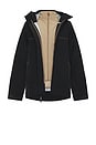 view 1 of 6 3-in-1 Performance 3L Jacket in Black & Dark Taupe