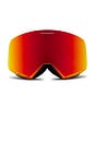 view 1 of 4 MD Icon Goggle in White & Black Fire Lens