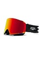 view 2 of 4 MD Icon Goggle in White & Black Fire Lens