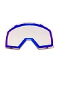 view 4 of 4 MD Icon Goggle in White & Black Fire Lens