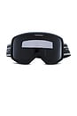 view 1 of 3 Dual Tone Hd Goggle in Black & Onyx Smoke Lens