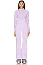 view 1 of 5 High Waisted Riding Bib in Lilac Purple