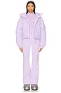 view 4 of 5 High Waisted Riding Bib in Lilac Purple
