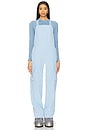 view 1 of 5 2l Insulated Riding Bib Pant in Placid Blue