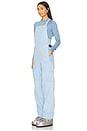 view 2 of 5 2l Insulated Riding Bib Pant in Placid Blue