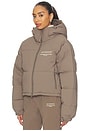 view 3 of 6 Cropped Puffer Jacket in Falcon
