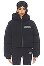 view 1 of 5 Cropped Puffer Jacket in Black Onyx