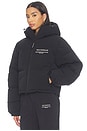 view 3 of 5 Cropped Puffer Jacket in Black Onyx