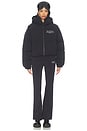 view 5 of 5 Cropped Puffer Jacket in Black Onyx
