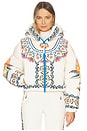 view 1 of 5 x FARM Rio Cropped Puffer Jacket in Off White