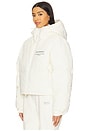view 3 of 6 Cropped Puffer Jacket in Warm White