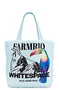view 1 of 4 x FARM Rio Puffer Tote Bag in Blue