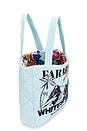 view 4 of 4 x FARM Rio Puffer Tote Bag in Blue