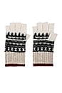 view 1 of 1 GUANTES FAIR ISLE in Cement Multi