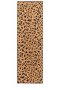 view 2 of 3 Cashmere Leopard Print Scarf in Camel Heather Leopard
