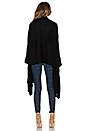 view 3 of 5 Cashmere Travel Wrap in Black