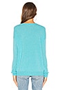view 3 of 4 PULL ESSENTIAL V NECK in Bright Aqua