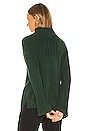view 3 of 4 Ribbed Blouson Sleeve Sweater in Fir Heather