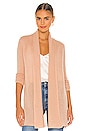 view 1 of 4 Cashmere Trapeze Cardigan in Caramel