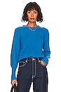 view 1 of 4 Cashmere Sweater in Azure Blue
