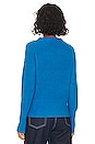 view 3 of 4 Cashmere Sweater in Azure Blue