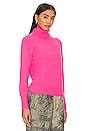 view 2 of 4 Essential Turtleneck in Bright Rose