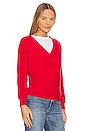 view 2 of 4 Cashmere Sweater in Crimson