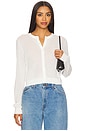 view 1 of 4 Paperfine Crewneck Cardigan in White