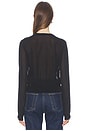 view 3 of 4 Paperfine Crewneck Cardigan in Black