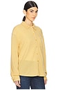 view 2 of 4 Embroidered Stitch Shirt in Vintage Gold