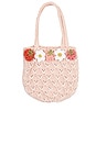 view 1 of 1 Crochet Purse in Strawberry Daisy