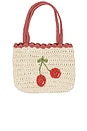 view 1 of 1 Crochet Purse in Red Cherries