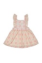 view 1 of 2 Kids Pinafore Dress in Spring Patchwork Floral