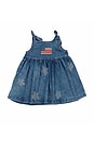 view 1 of 4 Kids Piper Dress in American Flag Denim
