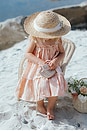view 2 of 4 Amber Dress in Seashell Pink Sand