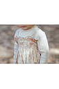 view 2 of 7 Kids Smock Dress in Dusty Pink Roses