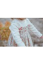 view 4 of 7 Kids Smock Dress in Dusty Pink Roses