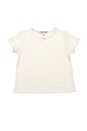 view 1 of 1 Kids Pointelle Short Sleeve Tee in Off White