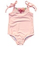view 1 of 1 Kids Floral Swimsuit in Riviera Rose