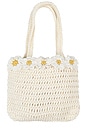 view 1 of 1 Crochet Purse in White Daisy