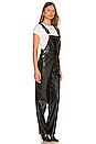 view 2 of 3 Vegan Leather Basic Overall in Black