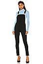 view 1 of 3 High Rise Skinny Overalls in Black