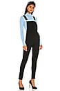 view 2 of 3 High Rise Skinny Overalls in Black