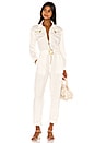 view 1 of 3 COMBINAISON MANCHES LONGUES UTILITY in White