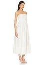 view 2 of 3 Corset Maxi Dress in Antique White