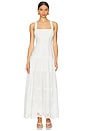 view 1 of 3 Peplum Midi Dress in Ivory