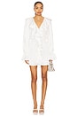 view 1 of 3 Ruffle Dress in White