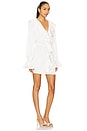 view 2 of 3 Ruffle Dress in White